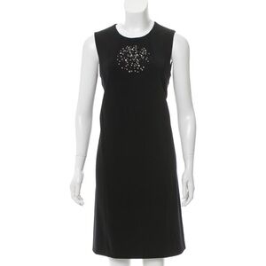 Wolford crew neck black knee-length dress Medium